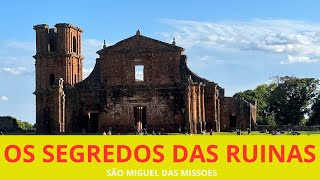 RUINAS DE SÃO MIGUEL DAS MISSOES RS [upl. by Oigimer63]