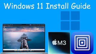 How to Install Windows 11 on Mac UTM 2024 [upl. by Nimref]