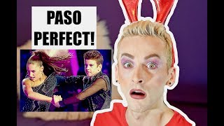 Dance Coach Reacts to Mackenzie and Sage Paso Doble DWTS Jr [upl. by Allemat]