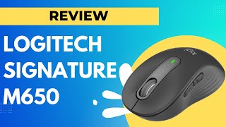 Logitech Signature M650 Review  The Newest M Series Mouse [upl. by Lynett]