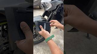 Installing Fork Seal Cover on my z900 z900kawasaki ninja Forkseal shockersleeves [upl. by Morra115]