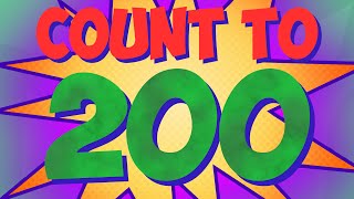 Count to 200 and Exercise  Jack Hartmann Counting Song  Numbers Song [upl. by Sunev964]