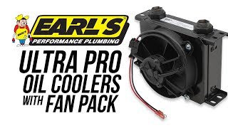 Earls UltraPro Oil Coolers with Fan Pack [upl. by Arrej]