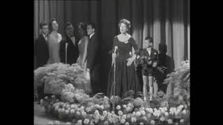 EUROVISION 1956 Lys Assia  Refrain Official Music Video [upl. by Eiram]