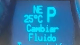 Reiniciar aviso quotcambiar fluido de transmisiónquot en Captiva 2012 [upl. by Etat]