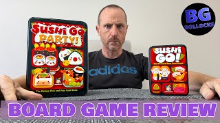 Sushi Go Party Board Game Review  Still Worth It [upl. by Nalro]