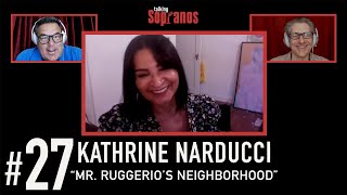 Talking Sopranos 27 wguest Kathrine Narducci Charmaine Bucco quotMr Ruggerios Neighborhoodquot [upl. by Aneele]