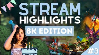 STREAM HIGHLIGHT 3 8K EDITION  Ephey Dota 2 [upl. by Enneiviv]