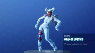 Fortnite  Orange Justice SlowMo [upl. by Ohaus]