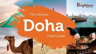 Download Doha Travel guide amp enjoy 2 free nights stopover in Doha  Qatar Airways  Brightsun Travel [upl. by Eigna81]