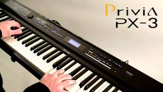 Privia PX3 Sound Demonstration [upl. by Enimassej197]