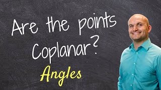 Determine if points and lines are coplanar or noncoplanar [upl. by Sublett]