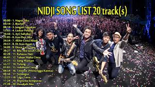 Nidji  Full Album 20 List Best Quality [upl. by Adniralc]