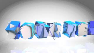 Template 27  Rotating text intro Cinema 4D [upl. by Snook]