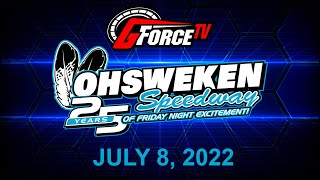 Friday Night Excitement  Ohsweken Speedway  July 8 2022 [upl. by Lefton]