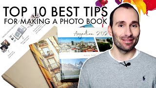 TOP 10 TIPS FOR MAKING A PHOTO BOOK [upl. by Ynwat]