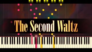 The Second Waltz Piano  SHOSTAKOVICH [upl. by Nahsor975]