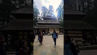 HADIMBA DEVI TEMPLE 🛕MANALIviralvideo travel travelvlogchannel manali hadimbadevitemple [upl. by Erida]