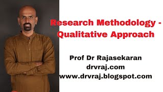 Research Methodology –Qualitative Perspective [upl. by Ahsitam]