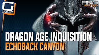 Dragon Age Inquisition  How to get past Locked Gates in Western Approach Echoback Canyon [upl. by Aneeh21]