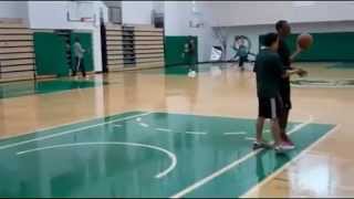 Rajon Rondo shooting practice [upl. by Cheung]