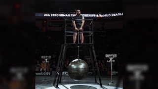 OLEKSII NOVIKOV  NEW WRECKING BALL HOLD WORLD RECORD [upl. by Eelarual]