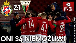 Wisła Kraków 21 GKS Tychy  23 kolejka Fortuna 1 Liga 20222023  Dramaturgia do samego końca [upl. by Andonis]