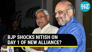 Bihar BJP Shocks Nitish Kumar With Deputy CM Picks After His Resignation Watch INDIA Bloc Reaction [upl. by Idnahr]