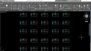 How to Draw Multiple Cross Section in Auto CAD 2 Using Lisp Application NSL [upl. by Acirea]