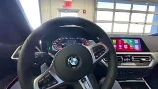 2021 BMW 3 Series Connect to Apple CarPlay [upl. by Mastic]