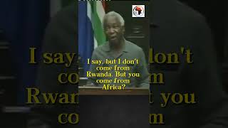 White Peoples Ignorance About Africa Former President of Tanzania Mwalimu Julius Nyerere [upl. by Samale370]