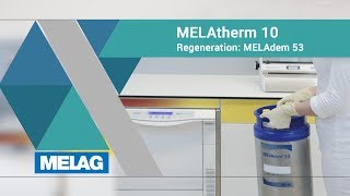 Regenerating the water treatment unit MELAdem 53 F548  MELAG MELAtherm 10 Tutorial [upl. by Esteban420]