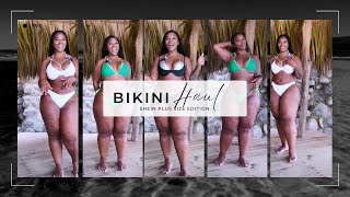 PLUS SIZE SHEIN BIKINI amp BEACHWEAR HAUL [upl. by Livy]