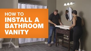 How to Install a Bathroom Vanity [upl. by Coleen]