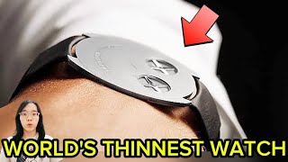 Worlds thinnest watch [upl. by Osi]