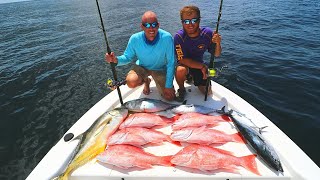 These Fish Were ANIMALS Deep Sea Fishing Haul [upl. by Aceber428]