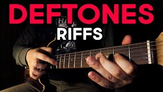 TOP 10 DEFTONES RIFFS [upl. by Einittirb]