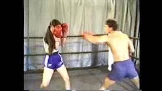 DWW Mixed boxing Laci vs Yvette [upl. by Mercy]