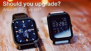 Amazfit GTS vs Amazfit BIP InDepth Comparison Theyre Both Really Awesome [upl. by Notned]