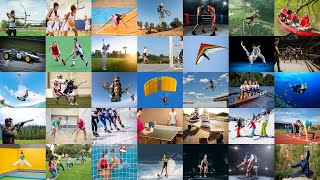 Top 100 Most Popular Sports in the World [upl. by Noitna495]