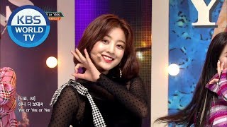 TWICE트와이스  YES or YES Music Bank COMEBACK  20181109 [upl. by Obola]