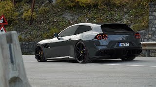 Novitec Ferrari GTC4 Lusso Exhaust [upl. by Nyletak]