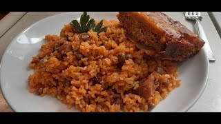 ARROZ APASTELADO BORICUA 🇵🇷 [upl. by Teyut]