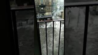 forte maltempo a Catania Sicily thunderstorm 26102021 [upl. by Annig15]