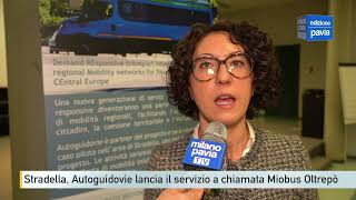 Stradella Autoguidovie lancia il servizio Miobus OltrepÃ² [upl. by Esiouqrut]