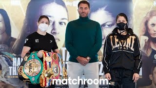 Katie Taylor vs Miriam Gutierrez plus undercard press conference [upl. by Hanah565]