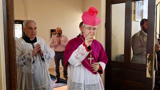 BISHOP ATHANASIUS SCHNEIDER  Pontifical Low Mass Procession [upl. by Tenney767]