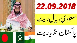 Today Saudi Riyal Exchange Rates India Pakistan 2292018 [upl. by Werdn907]