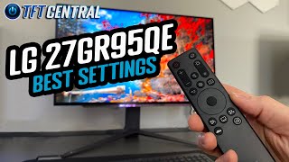 Best Settings you need  LG 27GR95QE 240Hz OLED Monitor [upl. by Eenad992]