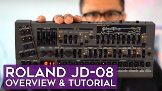 Roland JD08 review and tutorial [upl. by Robison656]